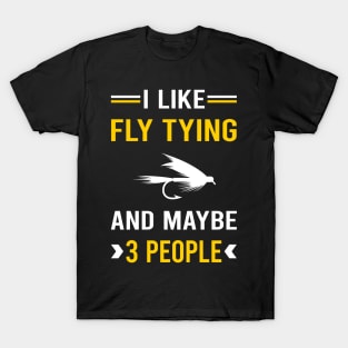 3 People Fly Tying T-Shirt